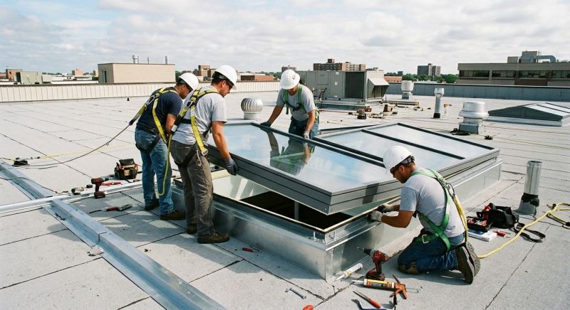 Commercial Skylight Renovation in Puyallup, WA